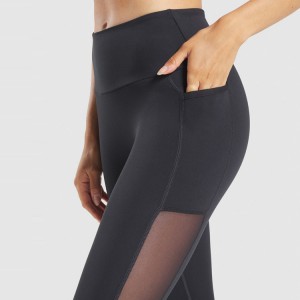 Factory Wholesale Compression Black Tights Active Yoga Pants Woman Fitness Leggings