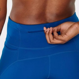 New Trendy Four Way Stretch High Waist Compression Pocket Leggings Custom Women Yoga Tights