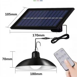 Different Design of Solar wall light with motion sensor and remote controller for Yard and Garden