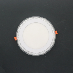 LED Recessed Down Light with Special design face Two colors ceiling Panel light for hotel