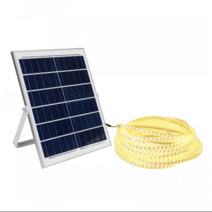 5m to 50 m Solar strip light Holiday use Strip light powered by solar with warm light or RGB colors