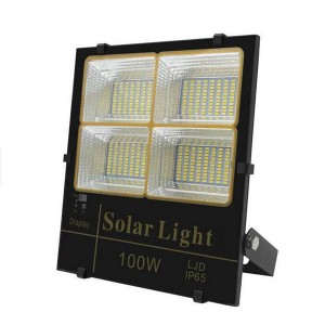 Соларен прожектор 30w до 300w Всичко в два слънчеви прожектора за външен паркинг