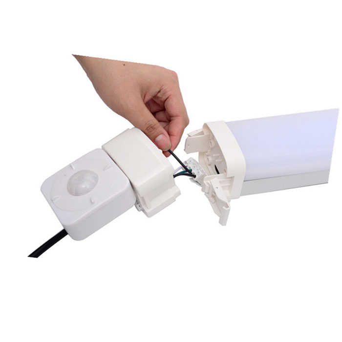 Triproof  light with motion sensor and 0-10V dimmable function good for Meat factory Featured Image