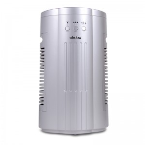 Portable Home Air Purifier dual HEPA activated carbon filter