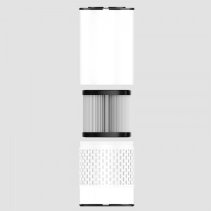 China High Efficiency Car Air Purifier W/ Filter Change Alert China Factory Supplier