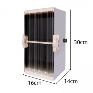 ESP oro valytuvo nuolatinis elektrostatinis nusodintuvas, plaunamas filtras