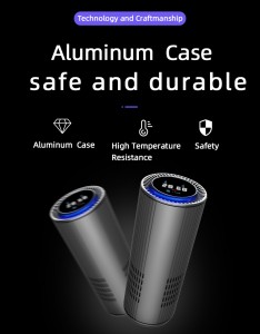 Car Air Purifier with True H13 HEPA Filtration System 99.97% Efficiency
