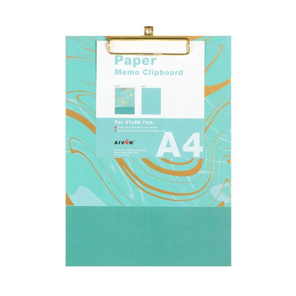 China Cheap price Exporting Thumbtacks - Paper Clip Board A4 Paper Clip Board – Aiven