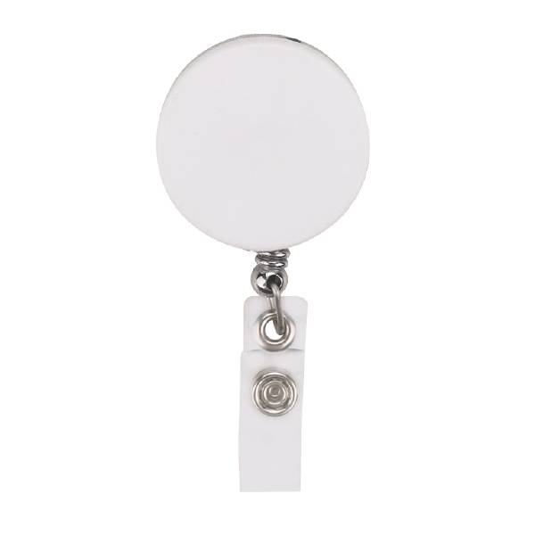 Round Retractable ID Card Reel