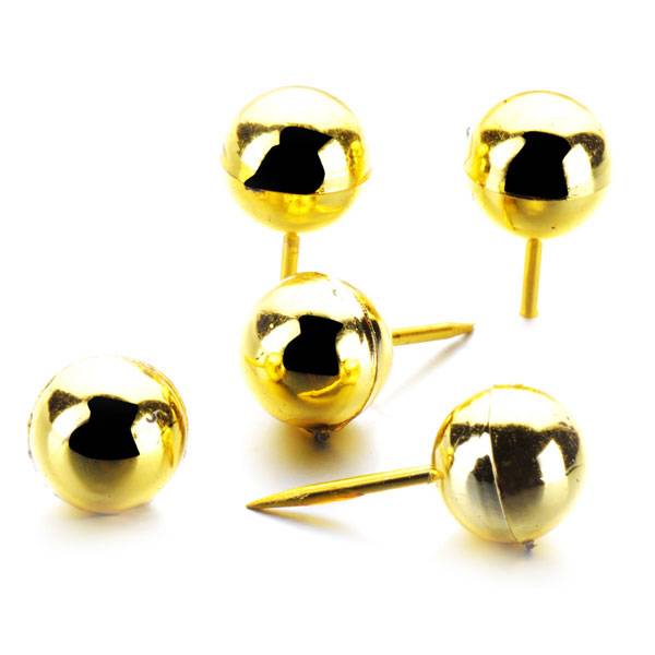2017 wholesale priceThumbtacks - Golden Round Push Pins – Aiven
