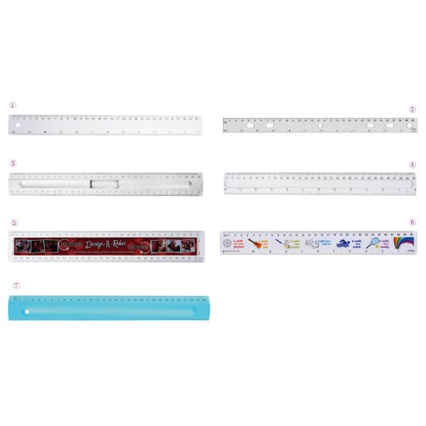 High Quality Vendor Letter Clips - Flat Rulers in OPP Bag – Aiven