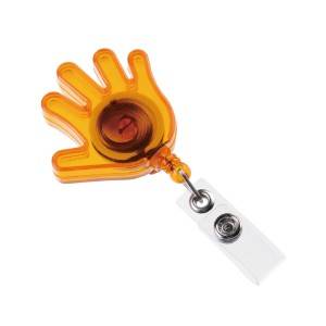 Palm Retractable ID Card Reel with PVC Strip