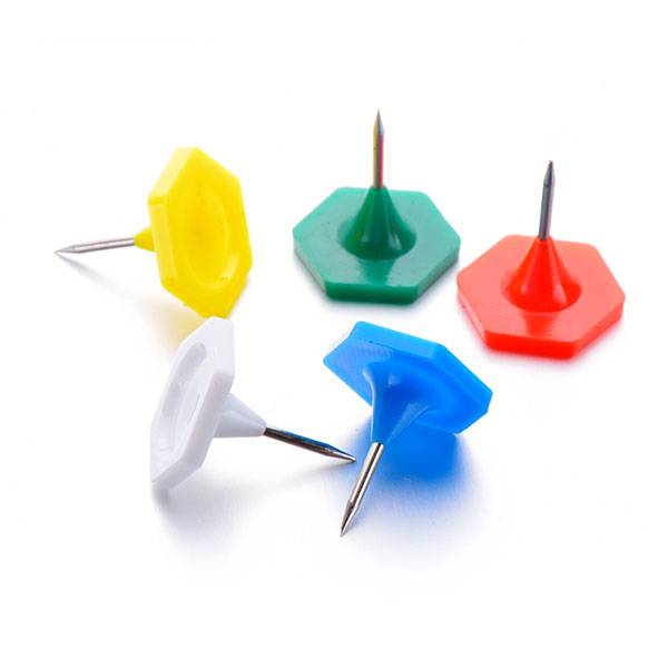 OEM/ODM Supplier Producing Binder Clips - Hexagon Push Pins – Aiven