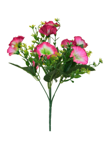 Artificial morning glory is made of high-quality silk flower material, with exquisite workmanship, bright colors, very realistic, beautiful shape and retro charm.  -Artificial morning glory ZA30170...
