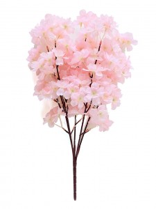 Manufacturer For Artificial Leaves - Artificial Cherry Blossom Bouquet Branch Silk Flower,Artificial Flowers Fake Flower for Wedding Home Office Party Hotel Yard Decoration-cherry blossom bouquet ...