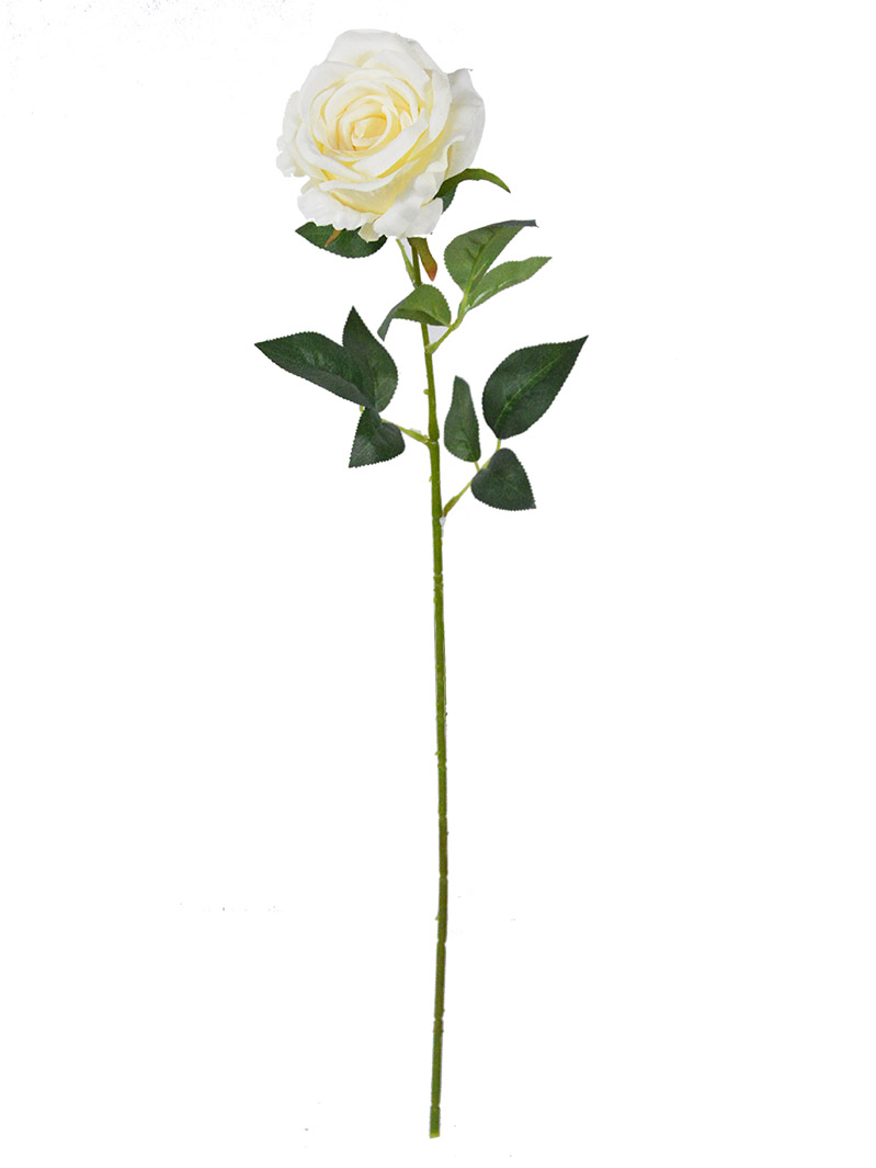 Artificial Spring Summer Spary Single Rose Flower for Wedding and Hotel Decoration