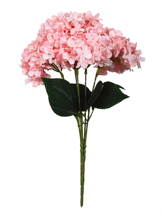 China Factory Wholesale Silk Hydrangea Flower Bouquets Wedding Decor Hydrangea Artificial Flower Bunch-JMY3017003