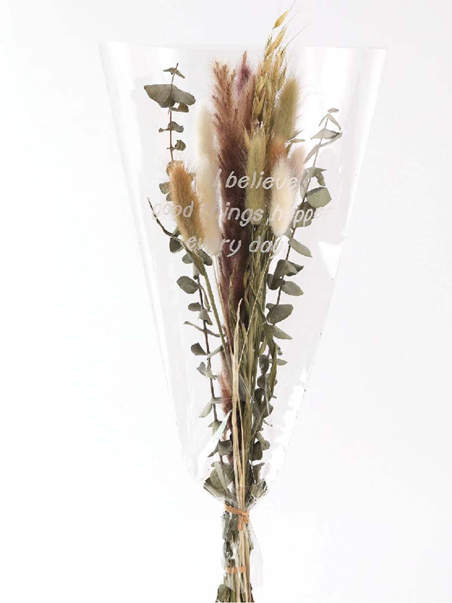 Dried flowers golden ball small reed  for home and wedding decoration-Dried flowes