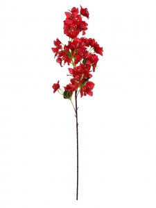 Factory Best Selling Silk Lily Flowers - Long Stem Artificial Silk Spary Bougainvillea Flowers-bougainvillea branch-SN3017002 – Flora
