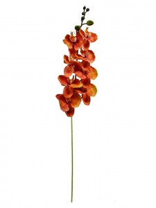 Factory Wholesale Faux Flower Balls - One branch Orchid Stems Artificial Flowers Real Touch Latex Faux Phalaenopsis for Spring and Summer-butterfly orchid spray YA3017015 – Flora