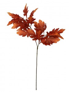 가짜 가을 잎 스프레이 인공 가지 식물 결혼식 파티를위한 인공 줄기 꽃꽂이-단풍 스프레이-LU3017009