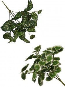 Вештачки цвеќиња Лажни растенија Букет зеленило за домашна кујнска маса Централни аранжмани за внатрешен надворешен есенски украси-грмушка од растенија WA2210042