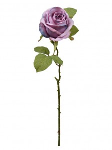 ดอกกุหลาบปลอม ดอกไม้ประดิษฐ์ ดอกกุหลาบเดี่ยว ดอกไม้งานแต่งงาน-ก้านกุหลาบ YA3017001