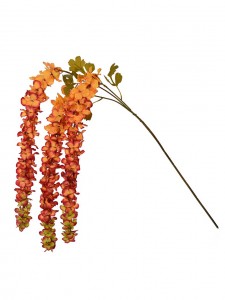 Изкуствени цветя от хортензия Дълги стъбла Фалшиви копринени цветя от хортензия за сватбено тържество и декорация на дома