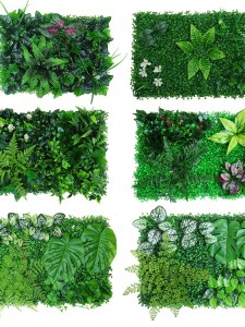 Kunstlik rohelus seinapaneel Faux seinapaneel pulmade taustaks