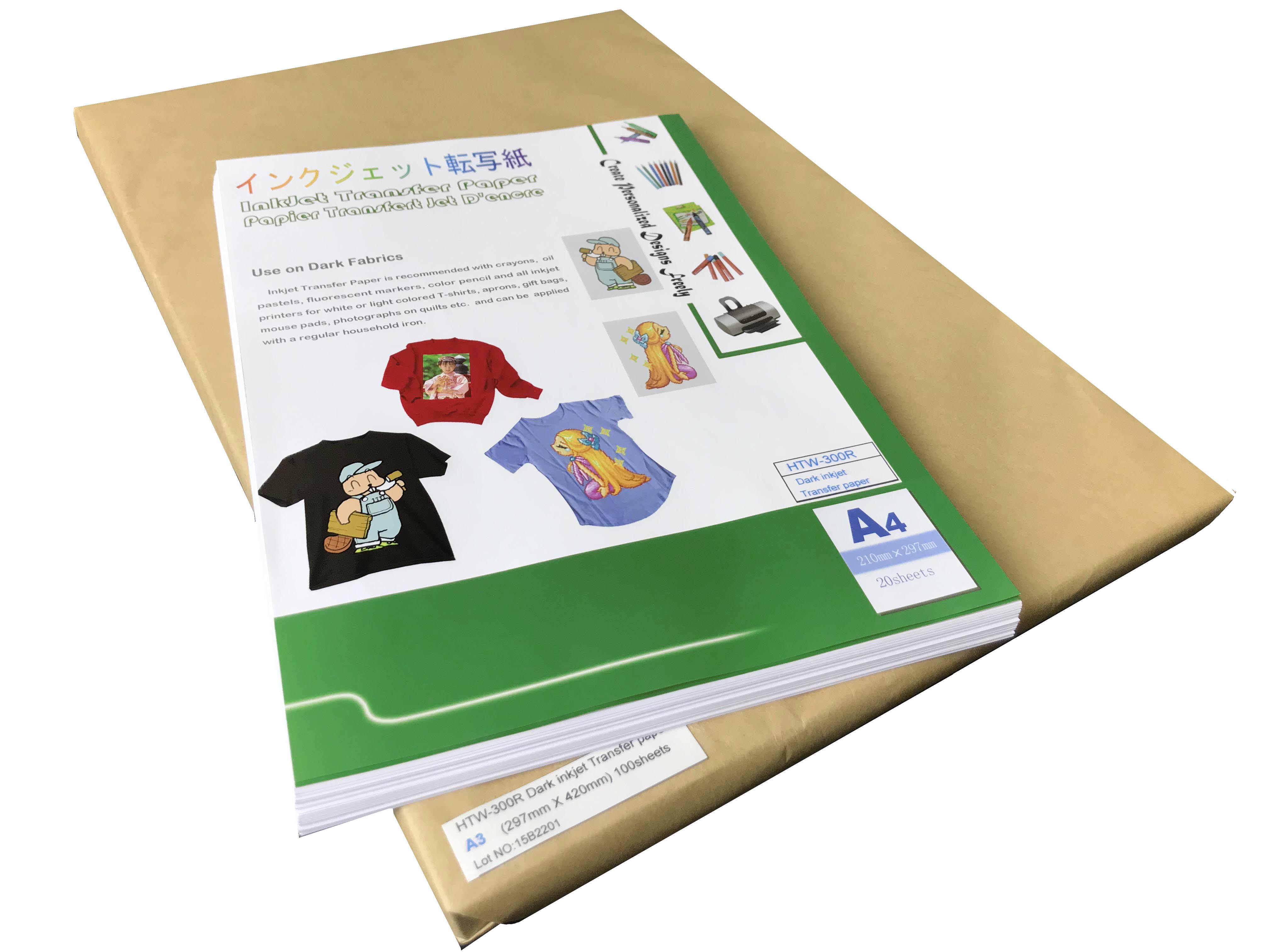 2021 New Style Inkjet Paper For T Shirts - Dark InkJet Transfer Paper – Alizarin