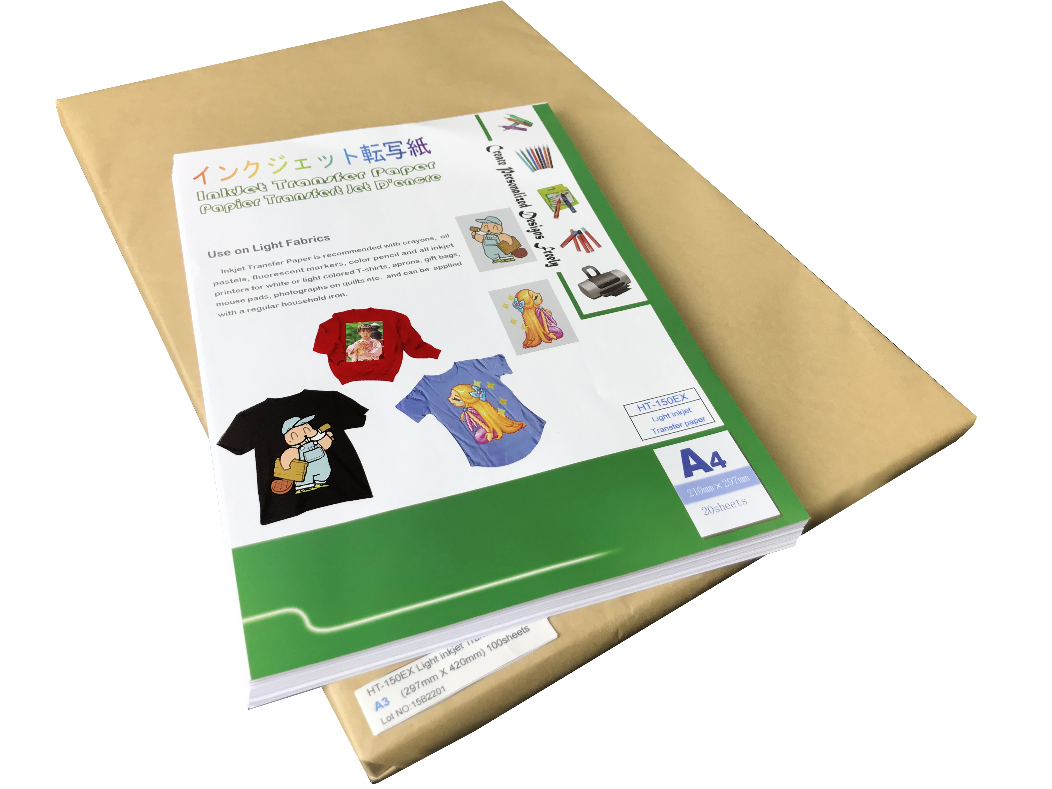 New Arrival China T-Shirt Iron-On Transfers - Light InkJet Transfer Paper  – Alizarin