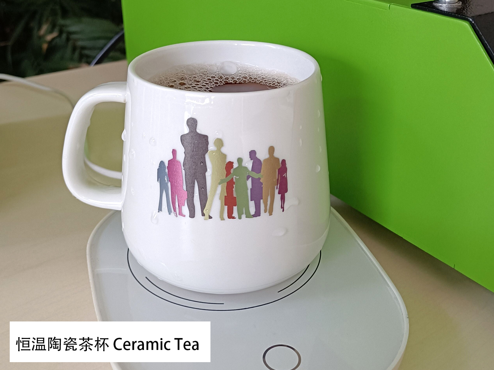 Fate u vostru Loghi Esclusivu di Tazza di Tè in Ceramica Termostata cù Decalcomanie di Trasferimentu di Calore Stampabile