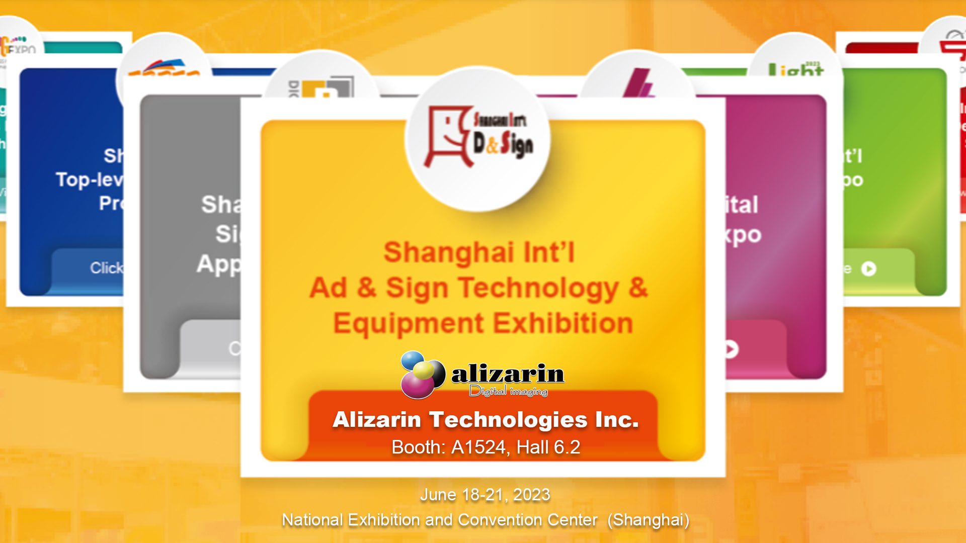 Gratam visitare Alizarin Technologies Inc. De APPP EXPO MMXXIII, Shanghai