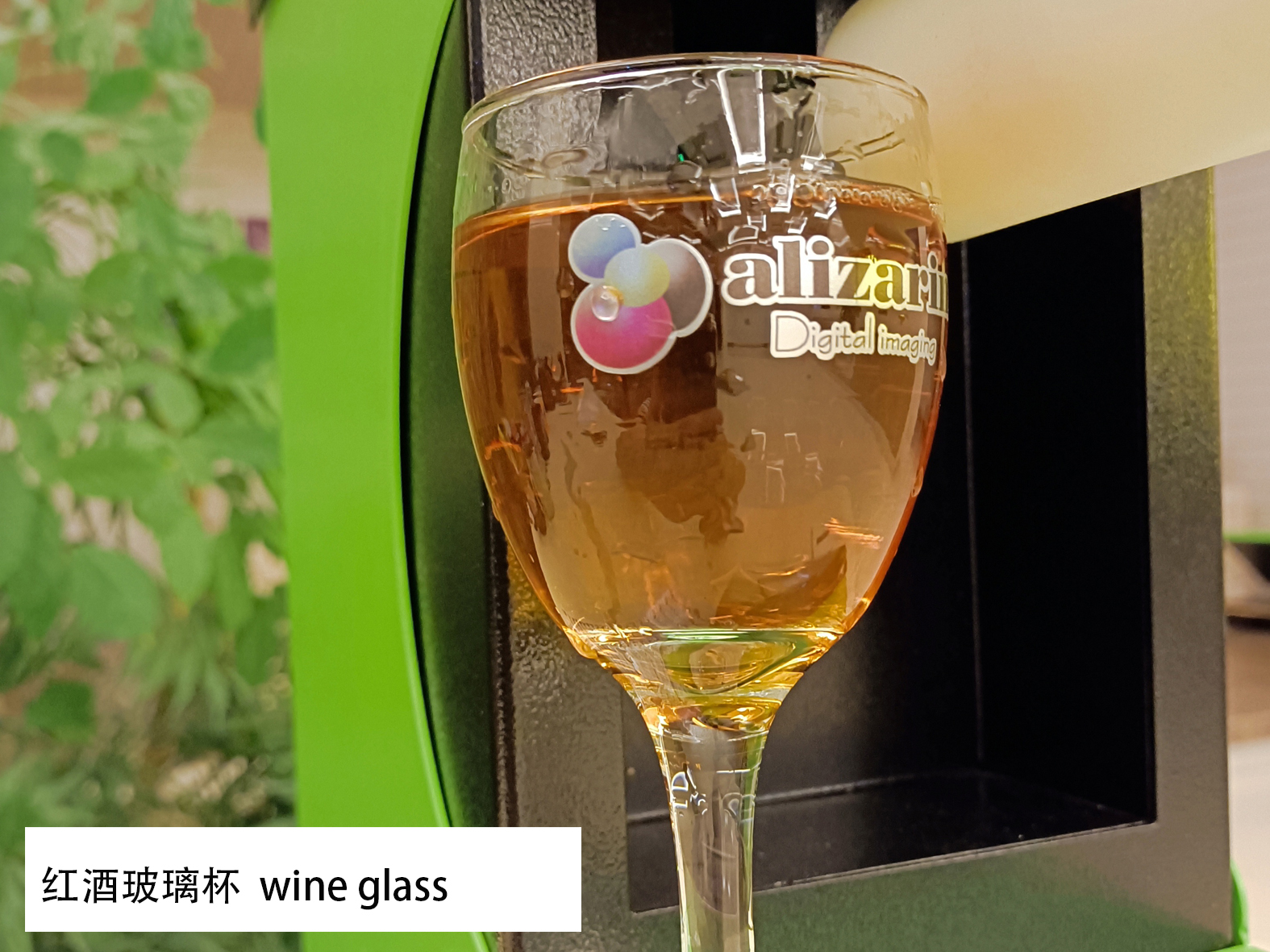 heat transfer decals foil para sa Red wine glass #HSF