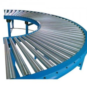 Roller conveyor (Rotary conveyor pinaagi sa roller)