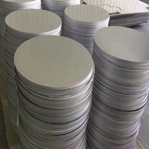 1050 1060 A1070 A1100 Aluminum Sheet Circle Thickness Customized For Ventilation