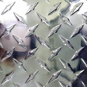 1060 3003 5052 aluminum checker sheet diamond aluminium plate