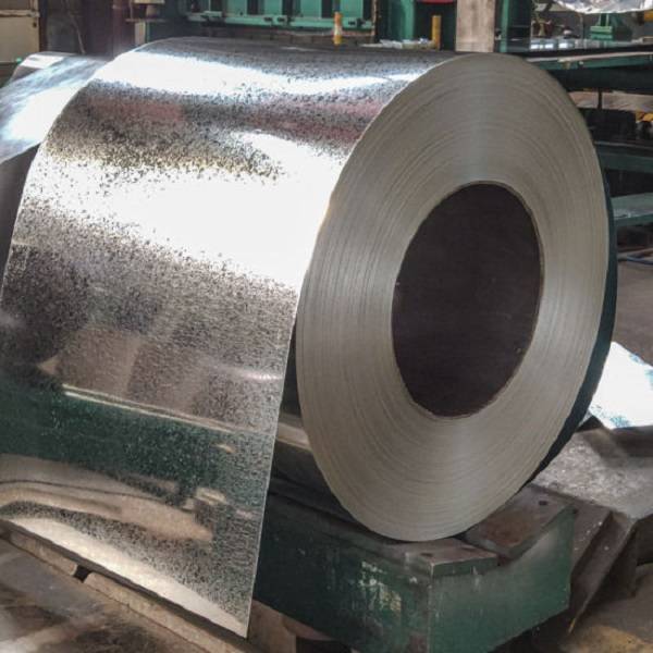 Big Zero Spangle Untuk Dinding Luar Hot Dipped Galvanized Zinc coated Steel Sheet coils