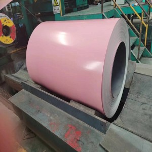 အရောင်ဖြင့် အုပ်ထားသော Galvanized Steel ကွိုင်