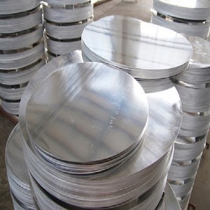 Dziļi vilkšanas alumīnija loksnes aplis 1050 1060 alumīnija plāksne ASTM B209 apstiprināta