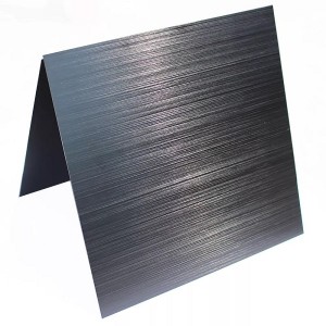 Kineski brušeni anodizirani aluminijski lim bakrene boje anodizirajuće crne aluminijske ploče