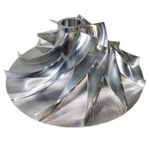 Aluminium Mesin CNC 5 Sumbu Kustom
