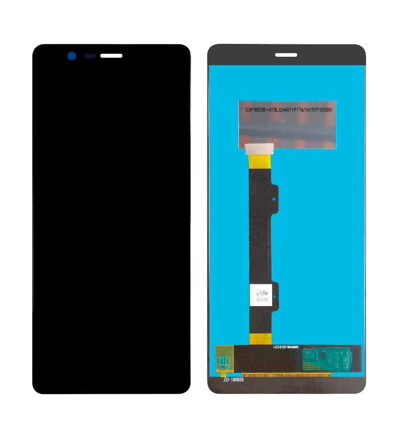Anfyco for Black Nokia 5.1 + 5.5 インチ LCD スクリーン ON CELL