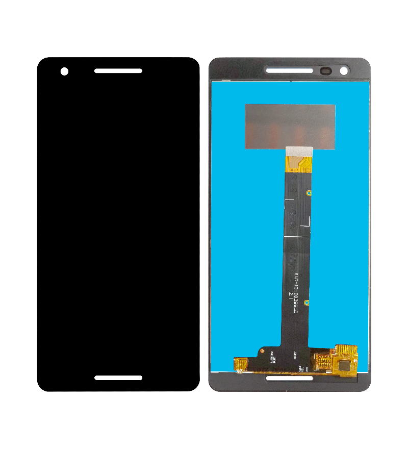 Anfyco for Black Nokia 2.1 + 5.5 インチ LCD スクリーン ON CELL