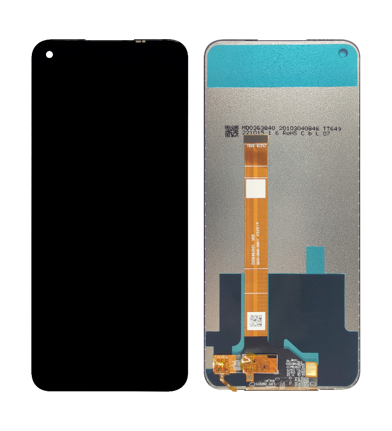Anfyco for Black OPPO A72 + 6.5″ LCD Screen IN CELL