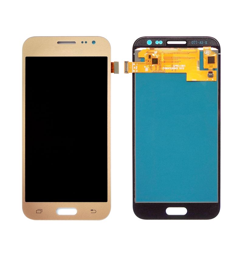 Anfyco for Gold Samsung Galaxy J2 + 4.7″ LCD Screen