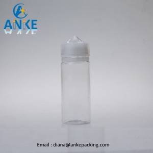 Anke-Refill-V1: 100ml plastic material bottle with screw tip