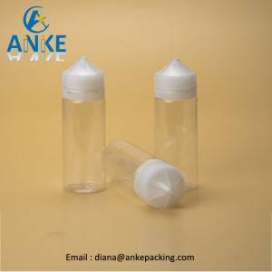 Anke-Refill-V1 120ml zvinhu zvepurasitiki zvine screw tip