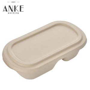 Compostable Wheat Straw Pulp Food Box – Sustainable and Eco-Friendly Food Packaging