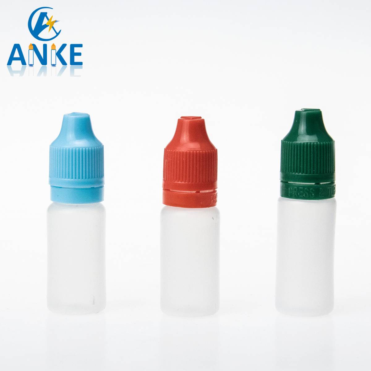 10ml PE E liqud Bottle with childproof tamper cap
